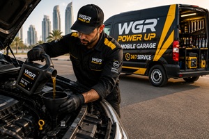 Mobile Garage Service oil & filter change